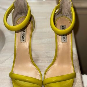 Steve Madden Chartreuse Heels
